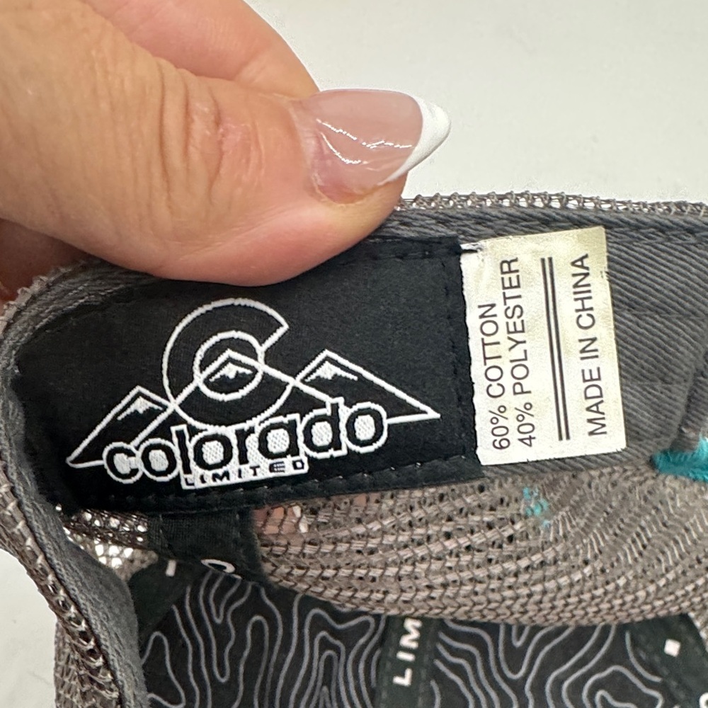 Colorado Patch Gray Cap Adjustable Ht8822 - image 8